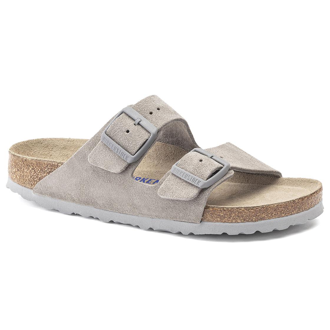 Arizona SFB - Sandali Donna / Uomo Grigi / Stone Coin 1020557  BIRKENSTOCK 