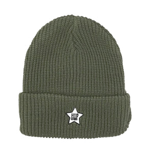 One Star Visor Beanie Avocado - Cappellino a Cuffia Verde BN00141-AVCDO  HUF 