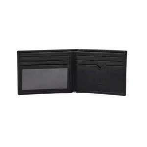 Batwing Bifold ID Caviat Leather Black - Portafogli Nero D5489-0002 . LEVIS 