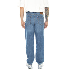 M' 568 Stay Loose Merry And Bright Med Indigo Worn In - Pantaloni Denim Jeans Uomo Blu 29037-0050  LEVIS 