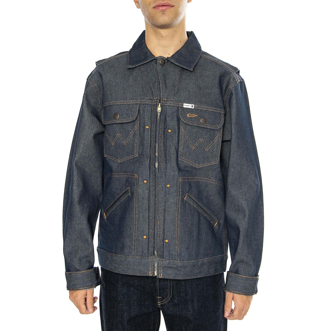 Embroidered Jacket Cooper - Giacca Uomo Blu 112357738-BLUE  WRANGLER 