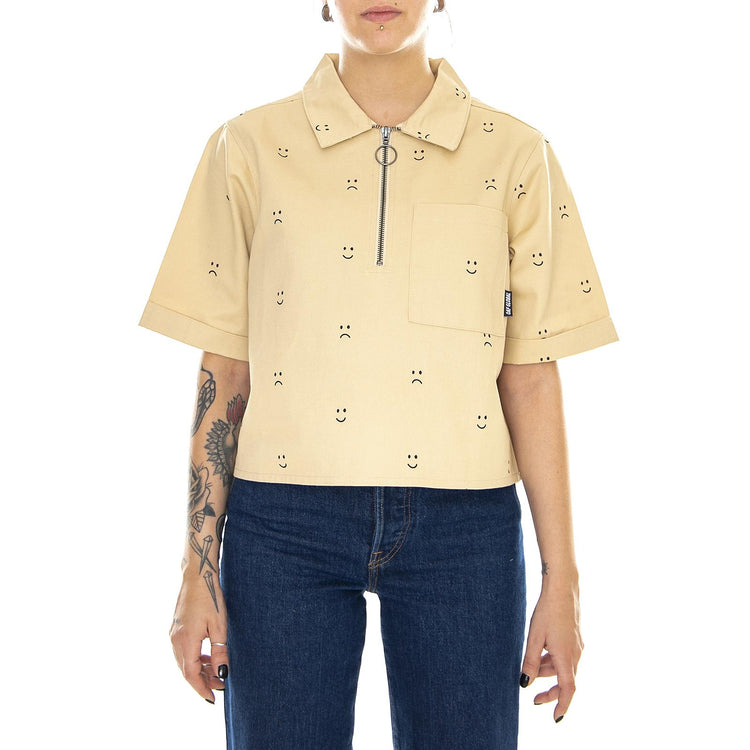  LOW10049OFB-BEIGE  LAZY OAF 