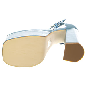 W' Leila Blue Patent - Scarpe Donna Blu JCSR726PG-19-004-BLU  JEFFREY CAMPBELL 