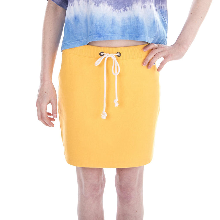 Logo Wrap Skirt - Yellow - Gonna 110471-YS029  CHAMPION 