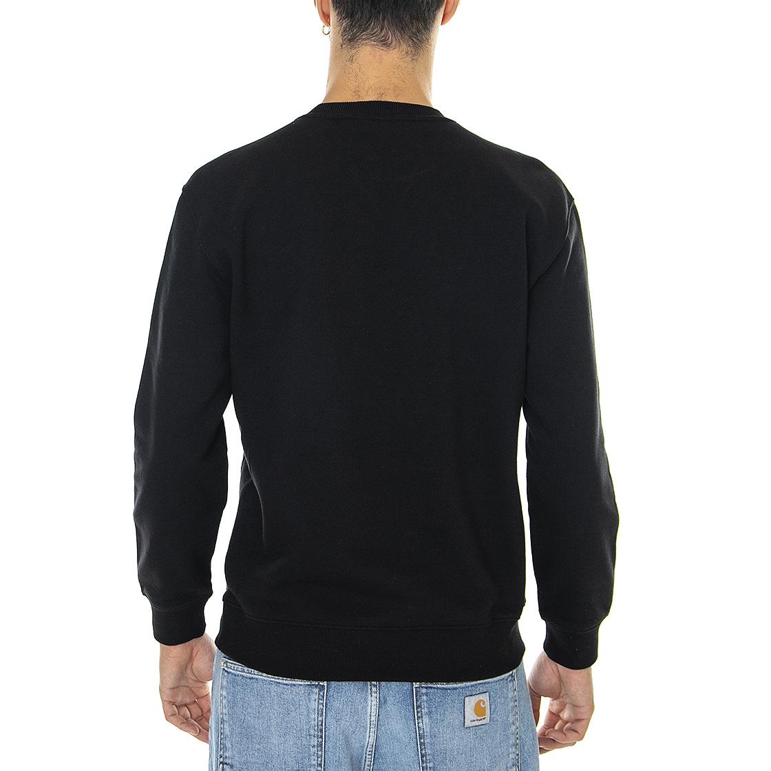 Plain - Felpa Girocollo Uomo Nera L81ITJ01  LEE 