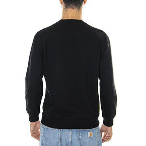 Plain - Felpa Girocollo Uomo Nera L81ITJ01  LEE 