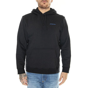 Boardshort Logo Uprisal Hoody Dried Mango - Felpa con Cappuccio Uomo Nera 39665-INBK  PATAGONIA 