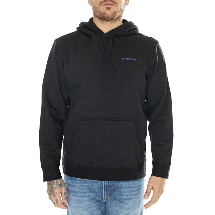 Boardshort Logo Uprisal Hoody Dried Mango - Felpa con Cappuccio Uomo Nera 39665-INBK  PATAGONIA 