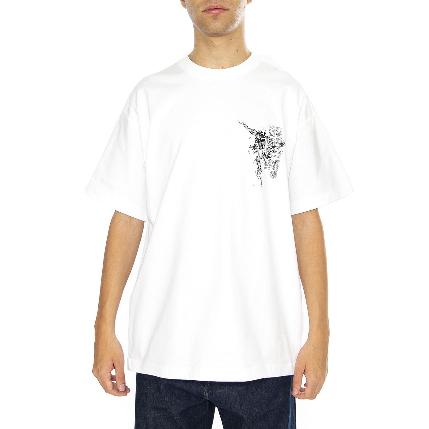 S/S Coordinate 02 T-Shirt White - Maglietta Girocollo Uomo Bianca I034012.02XX  CARHARTT WIP 