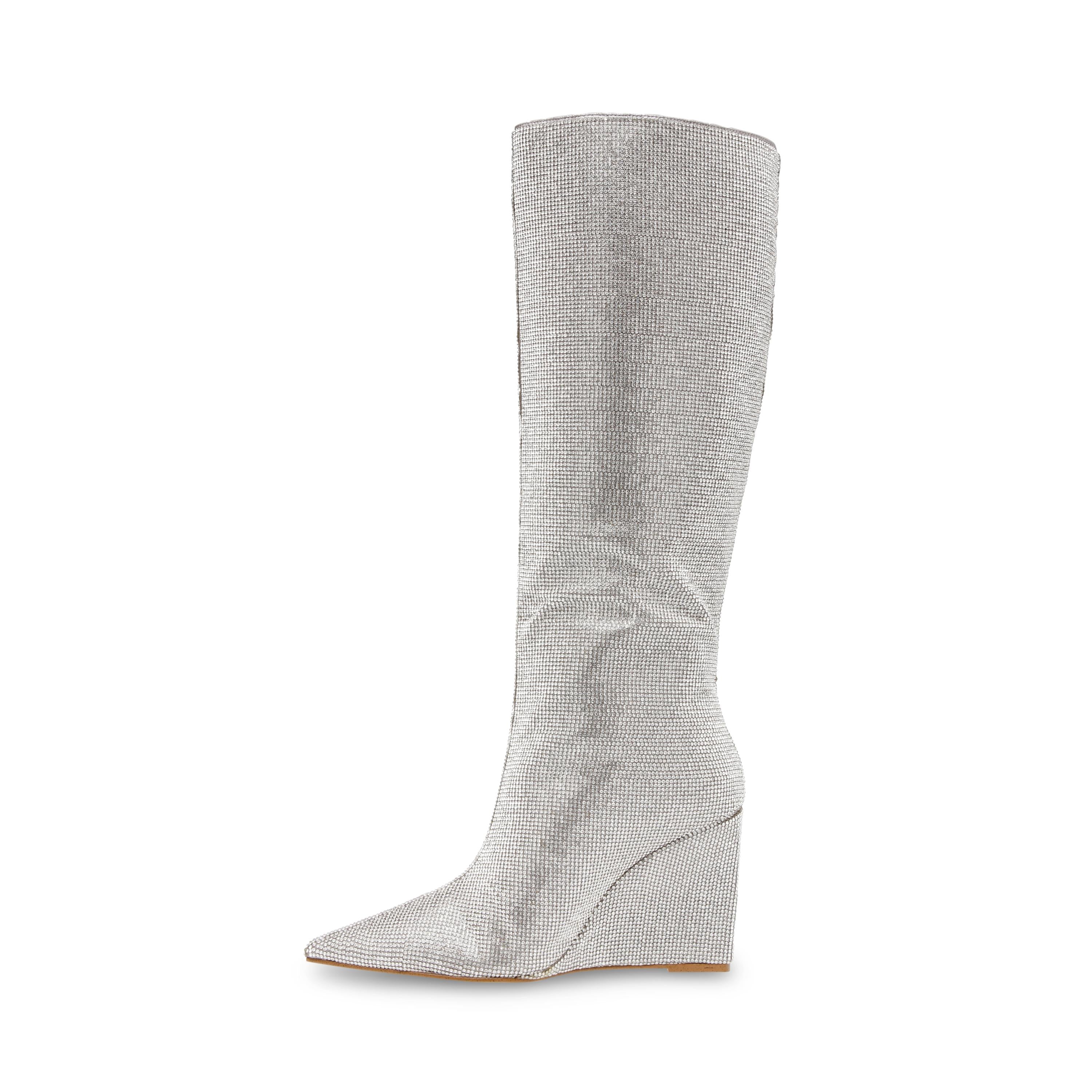 Showout-R Rhinestone - Stivali Donna Argento SMSSHOWOUT-R-998  STEVE MADDEN 