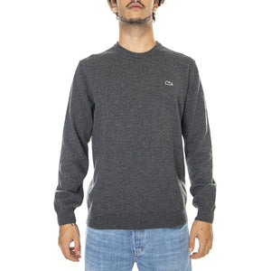 Pullover-EL6 - Maglione Girocollo Uomo Grigio AH3449-EL6  LACOSTE 