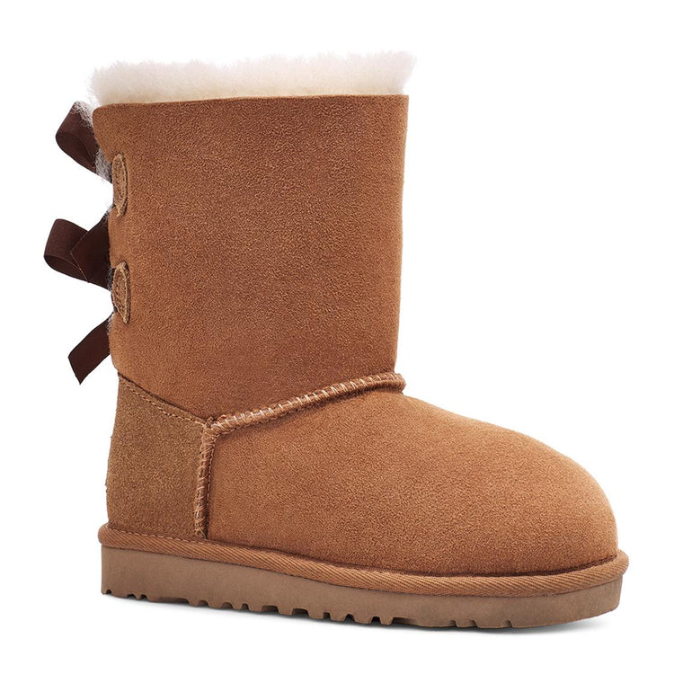 Bailey Bow II Chestnut - Stivaletti Bambino / Bambina Marroni UGKBLBOWCN1017394K  UGG 