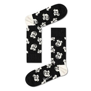Doggo Sock 9100 - Calzini Neri / Multicolore DOG01-9100  HAPPY SOCKS 