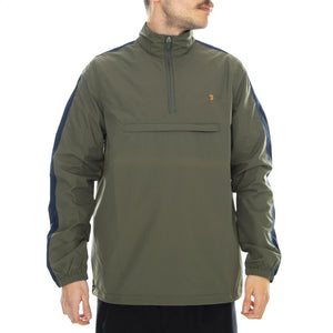 Donnelly Overhead Sol Jacket - Military Green - Giacca Estiva Uomo Verde F4RS7005-302  FARAH 