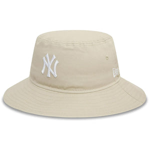 Fenale MLB Adventure Bucket New York Yankees Stone / White - Cappellino con Visiera Beige 60503672  NEW ERA 