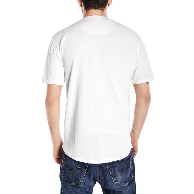 HIXTON HENLEY S/S TEE WHITE 06-210403-WH  DICKIES 