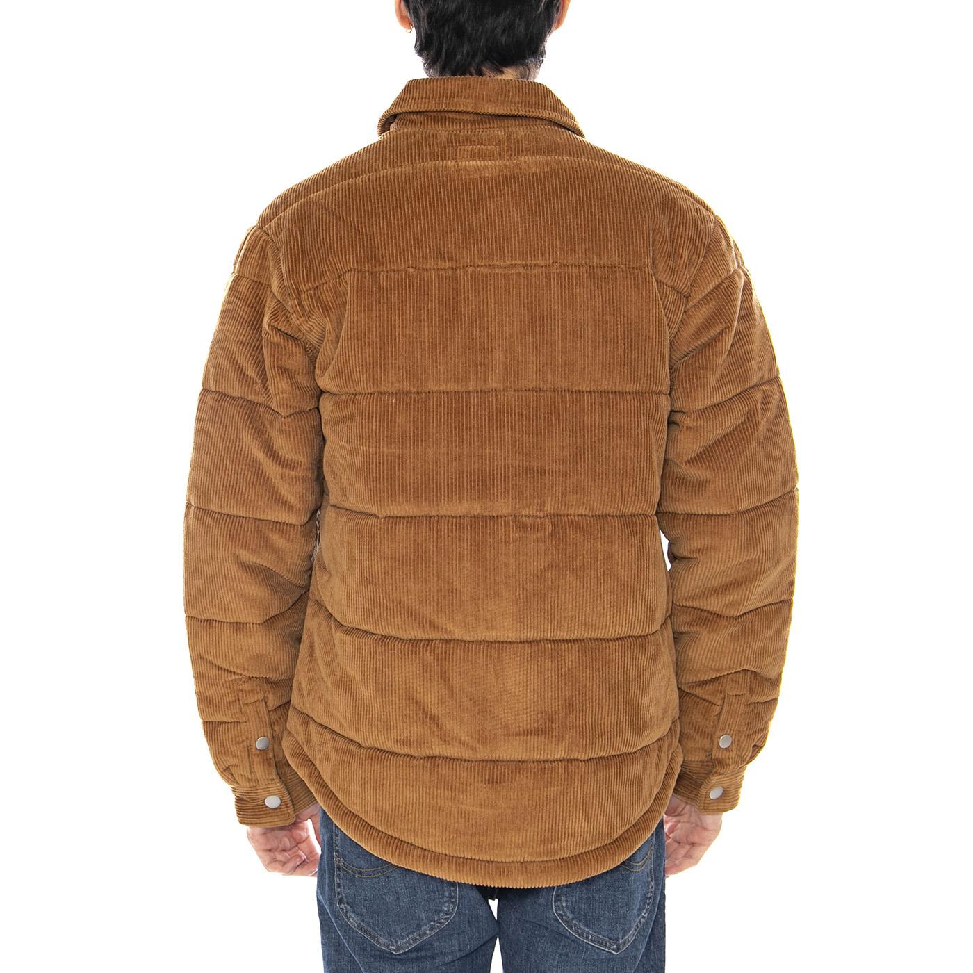 Grand Cord Shirt Jacket Brown - Giacca Uomo Marrone 121160051 CTU OBEY 