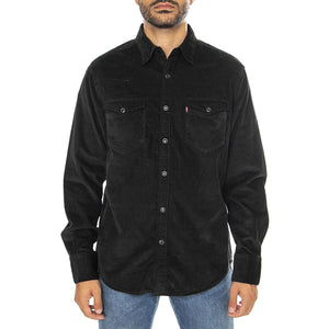 Barstow Western Standard Jet Black - Camicia Uomo Nera 85744-0078  LEVIS 