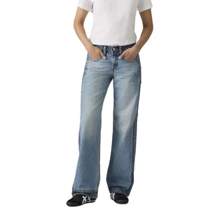 LOW LOOSE UPON REFLECTION - Pantaloni Denim Jeans Donna Blu 005LP 0000 LEVIS 