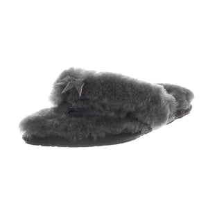 FLUFF FLIP FLOP II GREY WOMEN UGSFFFGY1003492W  UGG 