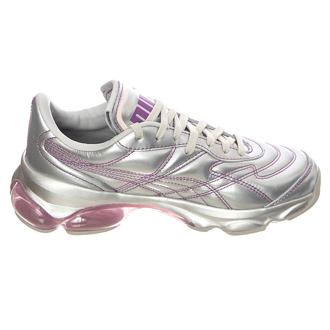 Cell Dome King Metal,Puma Silver Byzanti X Dua Lipa - Scarpe Stringate Profilo Basso Donna Argento 387291-01  PUMA 