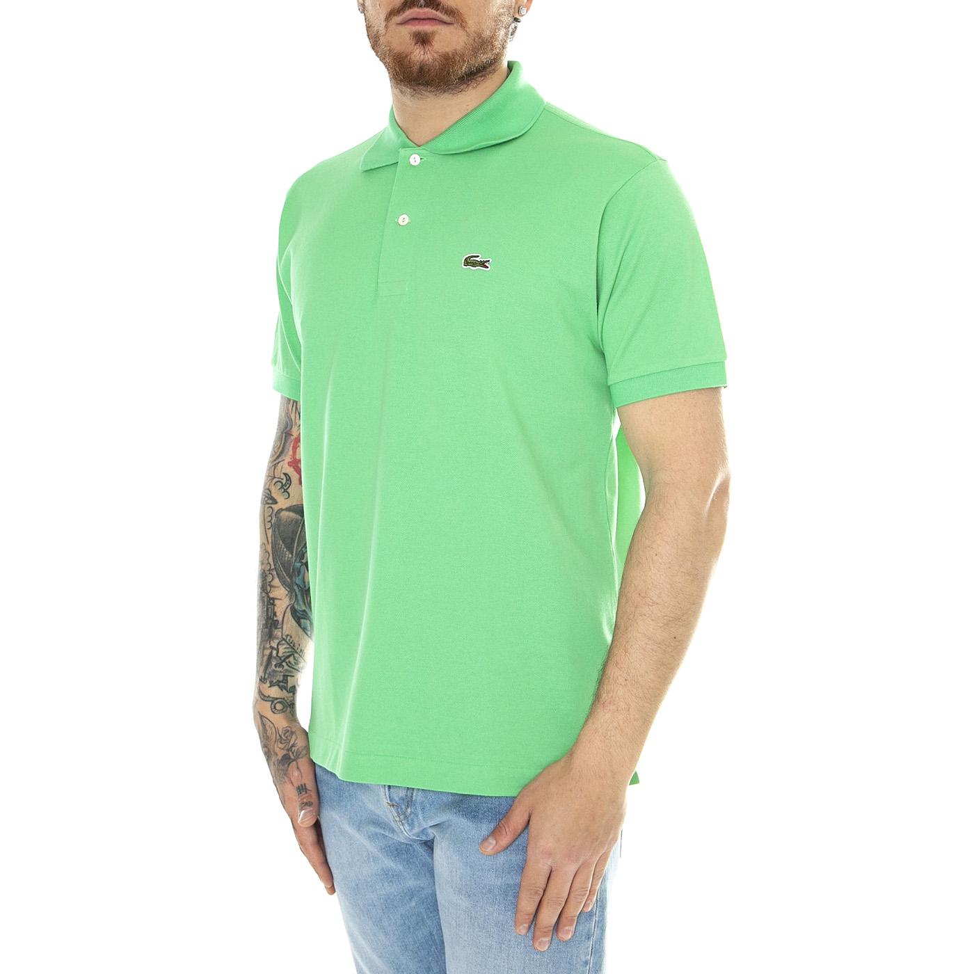 Maglietta M/C UYX Green Polo Shirt - Polo Uomo Verde 1212-UYX  LACOSTE 
