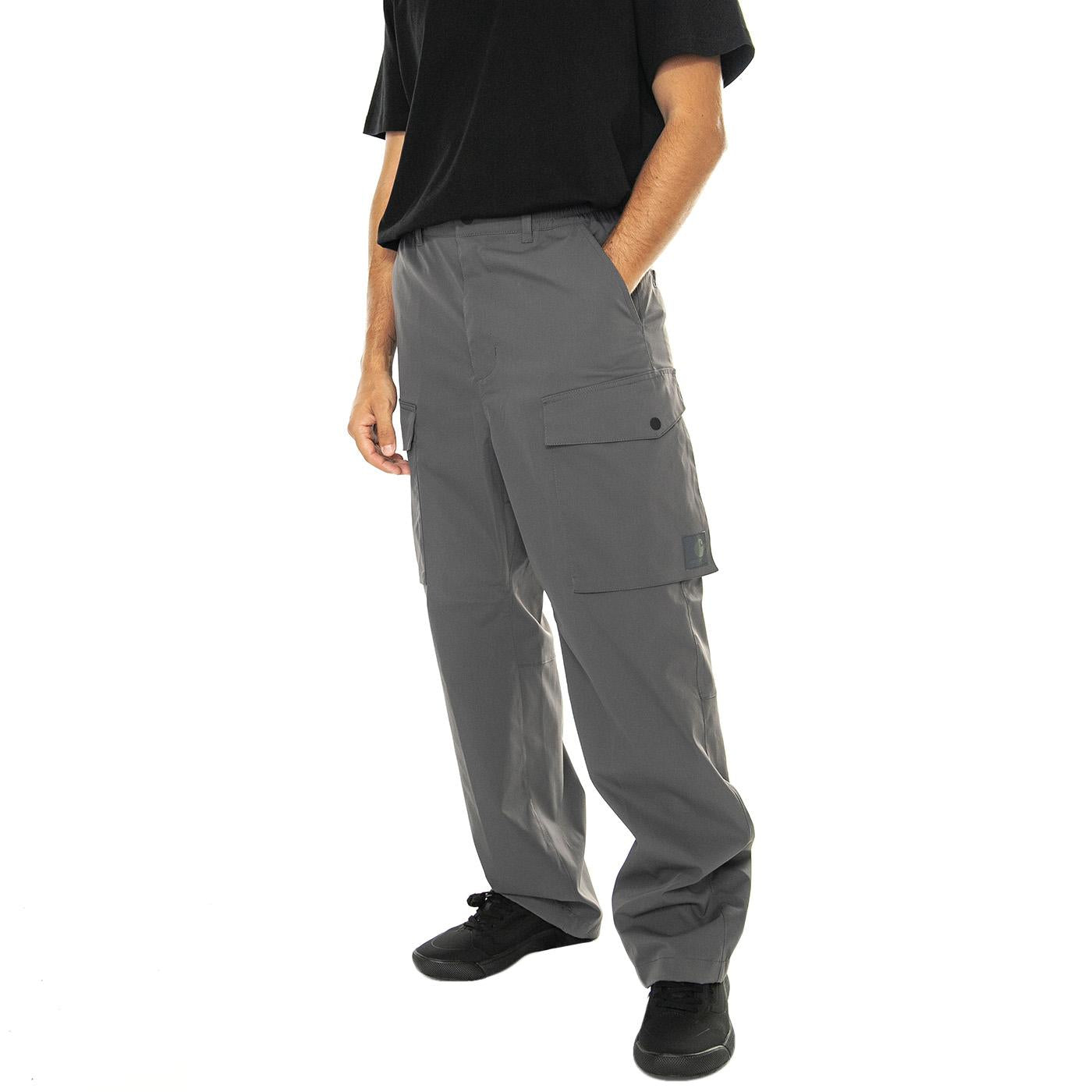 Balto Pant Graphite - Pantaloni Cargo Uomo Grigi I033616.87XX  CARHARTT WIP 