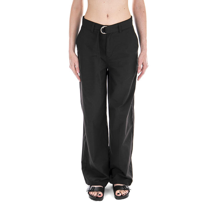 GRETCHEN WIDE LEG TROUSER BLACK 216061-BLACK  STUSSY 