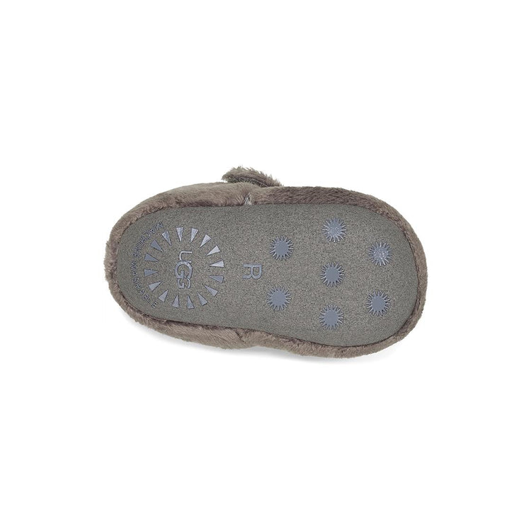 Bixbee Charcoal Curly Faux Fur - Scarpette Bambino / Bambina Grigie UGKBIXCHA1103497I  UGG 