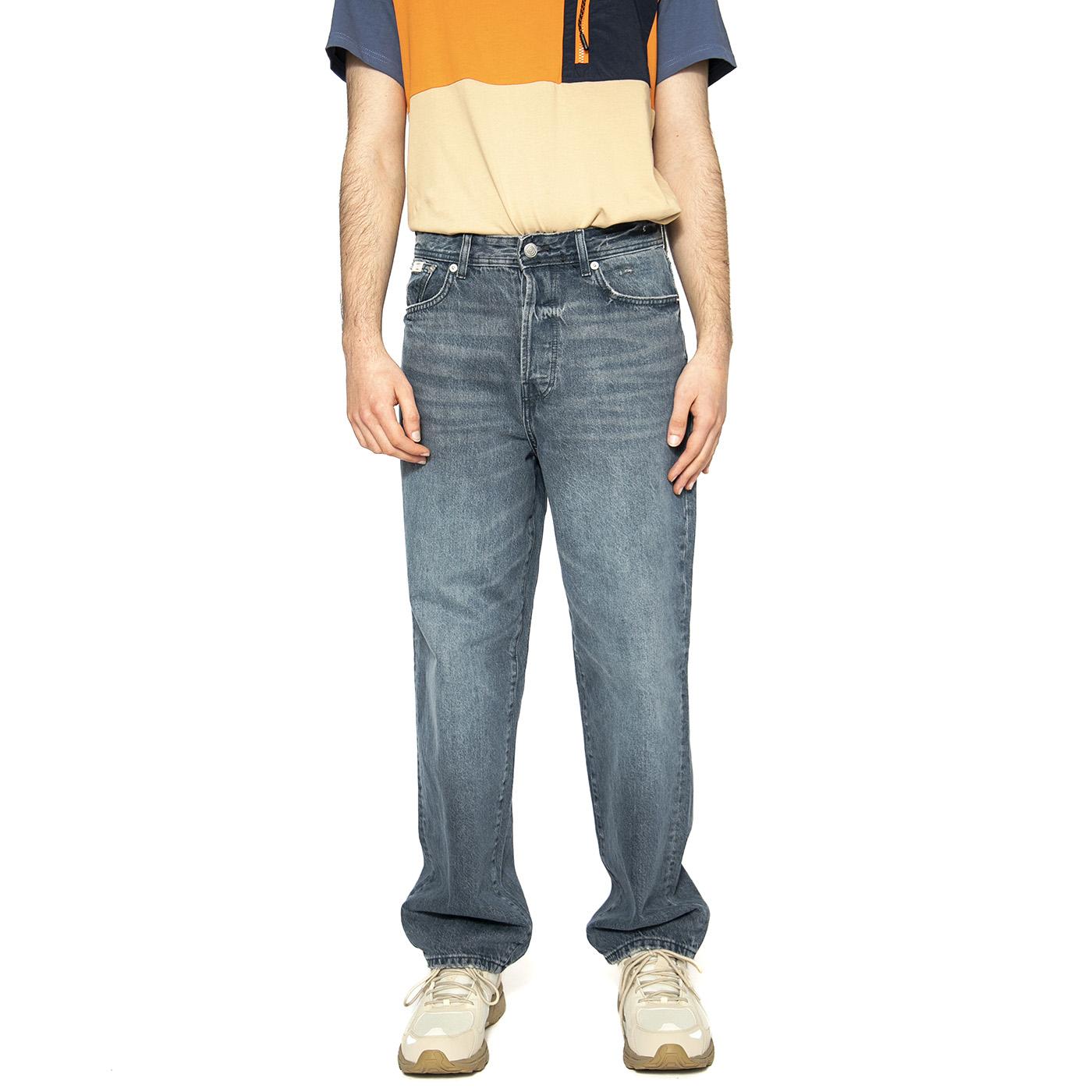 Onsfade Vita Media Loose Fit Jeans - Pantaloni Denim Jeans Uomo Blu 22032218 . ONLY & SONS 