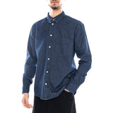 Orson Reg. Oxford York DNM Shirt NOOS - Camicia Uomo Blu  Uomo ONLY & SONS
