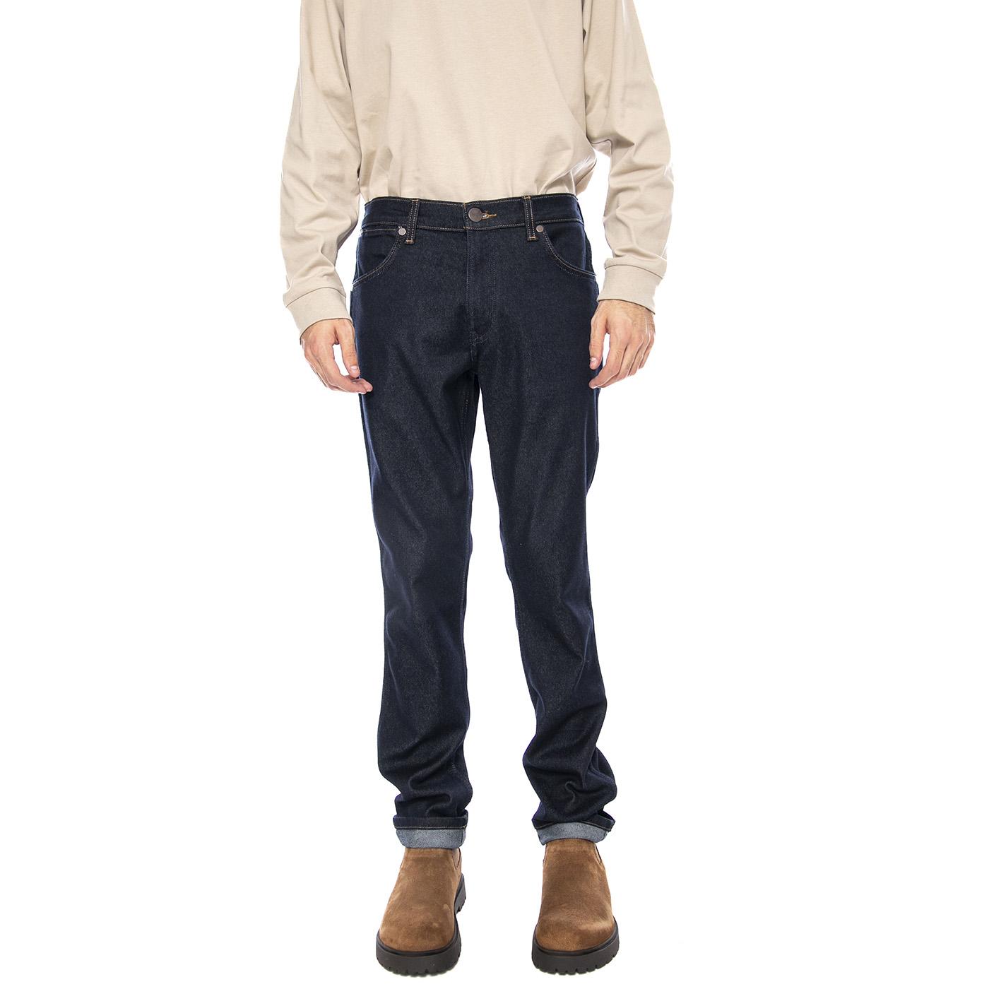 Greensboro Moonlight Rinse Blue - Pantaloni Denim Jeans Uomo Blu 112362557 . WRANGLER 