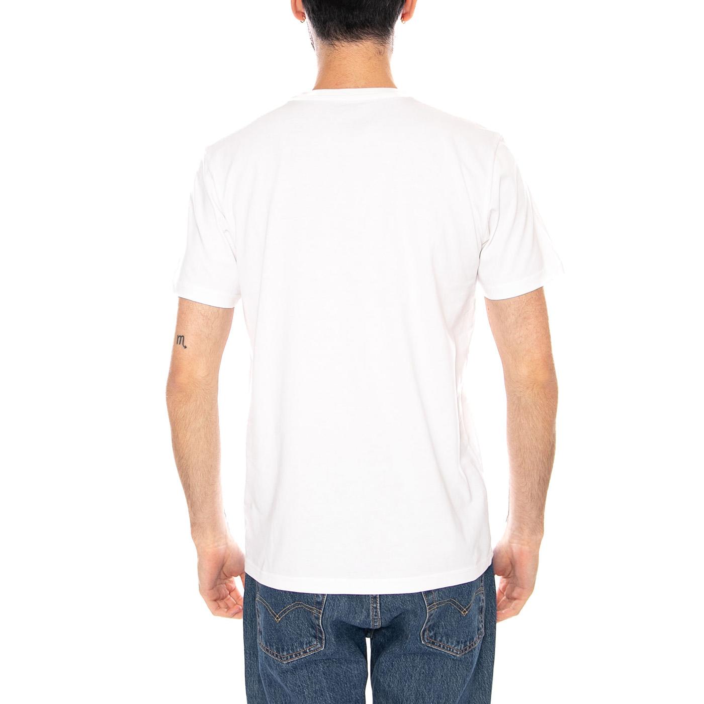 SS PATCH LOGO TEE WHITE - Maglietta Girocollo Uomo Bianca 112376605 WHT LEE 