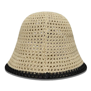 FEMALE KNITTED BUCKET NEW YORK YANKEES STONE - Berretto in Maglia Marrone 60856308 STNBLK NEW ERA 