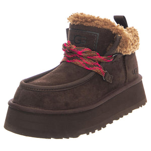 Mount Hope Fleece Brown - Stivaletti Donna Marroni 1143954-BCDR  UGG 