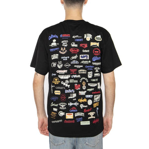 S/S Logo T-Shirt Black - Maglietta Girocollo Uomo Nera I034643.89XX  CARHARTT WIP 