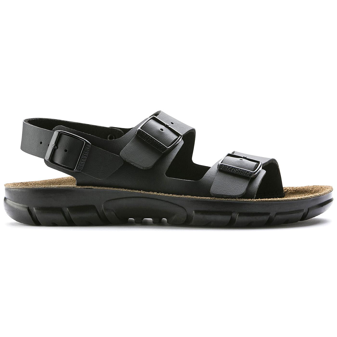 M' Kano SFB Black, Birko Flor - Sandali Uomo Neri 500781  BIRKENSTOCK 