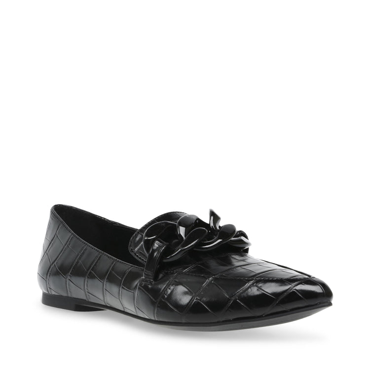 Famed Black Croc - Scarpe Basse Donna Nere SMSFAMED-BLA  STEVE MADDEN 