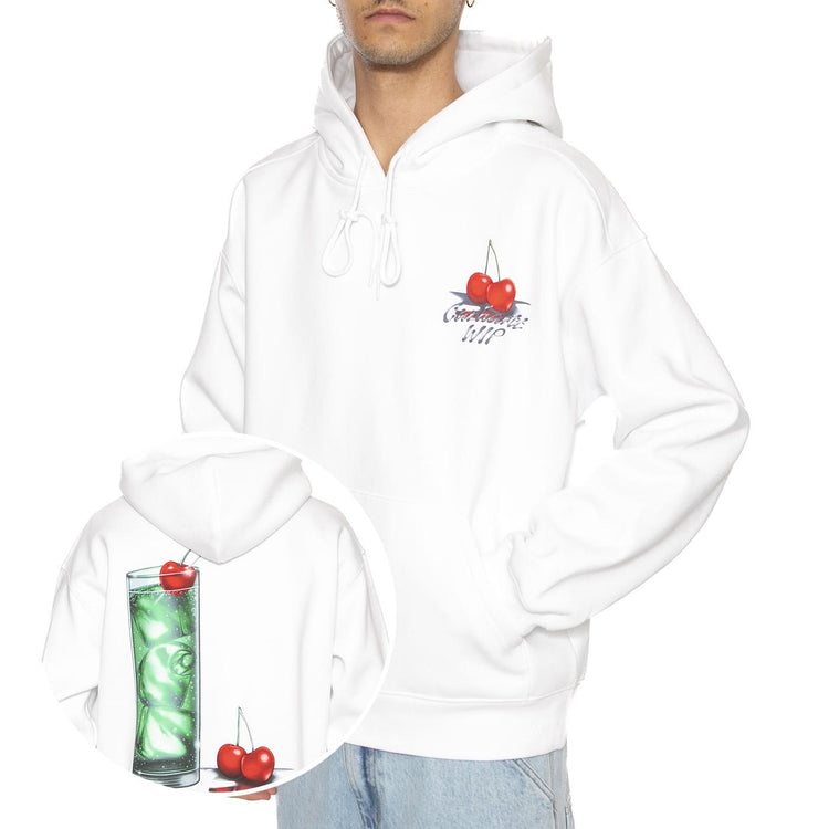 Hooded Jake Garcia Sweat White - Camicia con Cappuccio Uomo Bianca I035191.02XX . CARHARTT WIP 