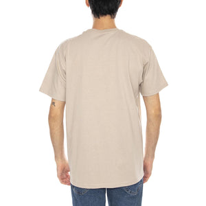 S/S Chase T-Shirt Fleur De Sel / Gold - Maglietta Girocollo Uomo Beige I026391.38AXX . CARHARTT WIP 