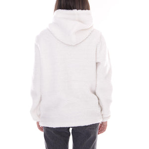 Esmont White XXS - Felpa con Cappuccio Donna Bianca 03200169W-ECR . DICKIES 