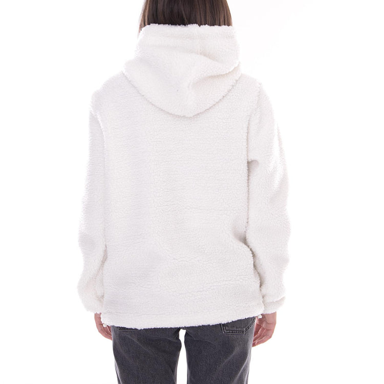 Esmont White XXS - Felpa con Cappuccio Donna Bianca 03200169W-ECR . DICKIES 