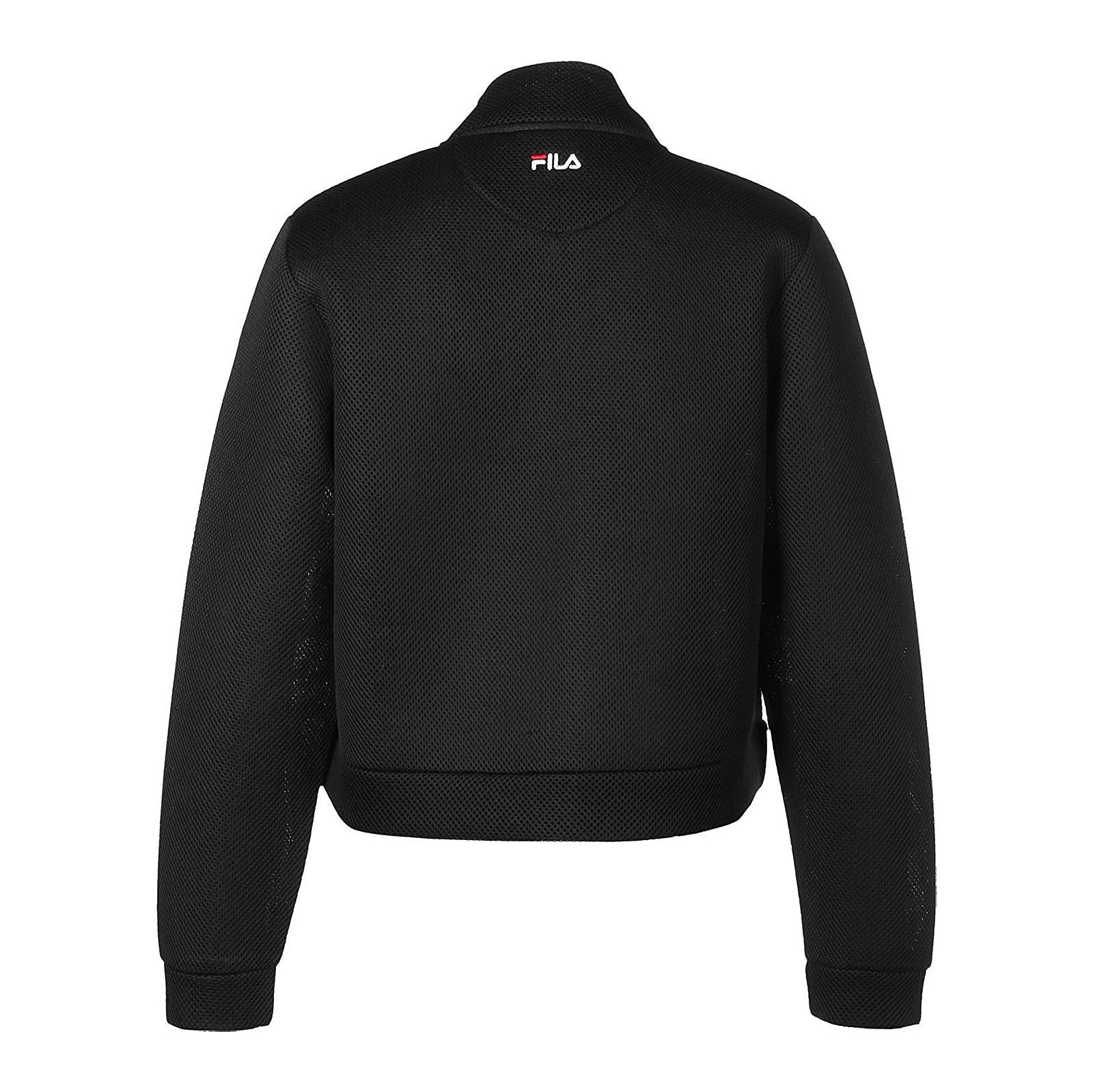 women nicole cropped jacket black 682111-002  FILA 