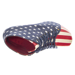 Lita Fab Stars Stripes - Stivaletti Donna Multicolore LITA-FAB-STARS  JEFFREY CAMPBELL 