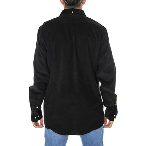 Ramsey Tailored Shirt Black - Camicia Uomo Nera 222MMSH5001-BK31  BARBOUR 