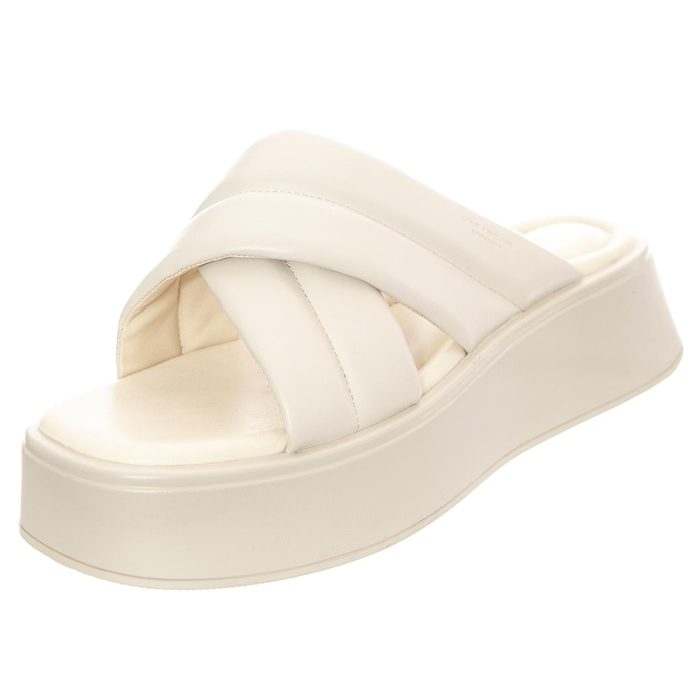 W' Courtney Off White Cow Leather - Sandali Donna Bianchi VBS5334-201-02  VAGABOND 