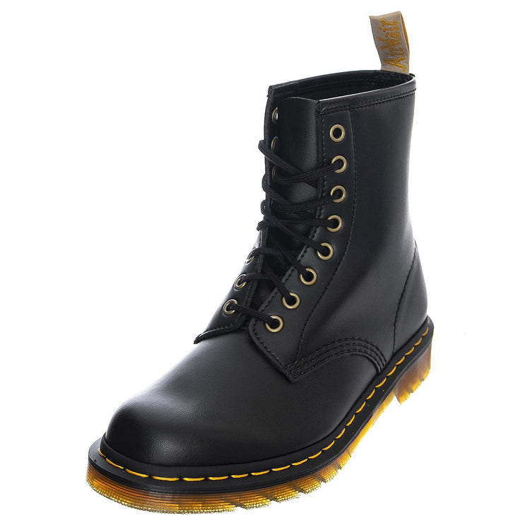 Vegan 1460 Boots - Black Felix Rub Off - Stivali Vegani Donna Neri DMSVEGANBK14045001 . DR.MARTENS 