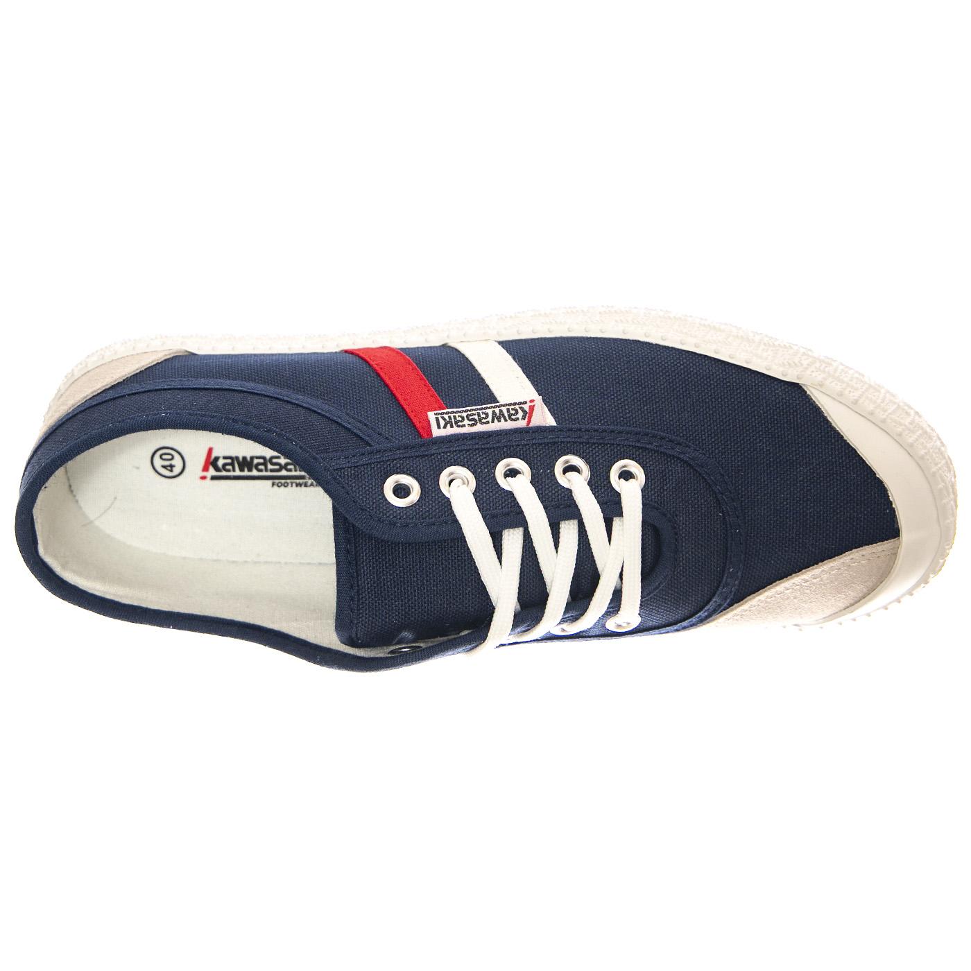 RETRO 2.0 NAVY BLUE - Scarpe Stringate Uomo Blu KWS232424-2002 . KAWASAKI 