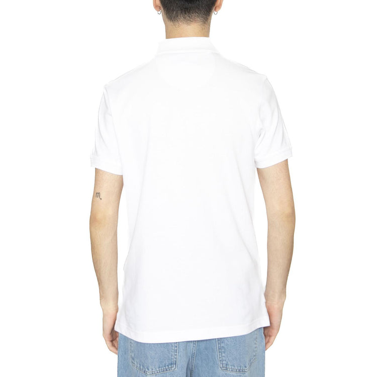 Tartan Piquet Polo White / Dress - Polo Uomo Bianca MML0012-WHITE/DRESS  BARBOUR 