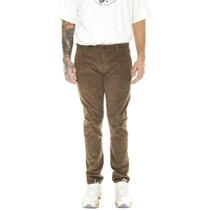 Elm Stretch Corduroy Trousers In Beige - Pantaloni in Velluto Uomo Beige F4BFA060-223  FARAH 